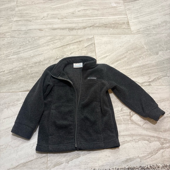 Columbia Dark Gray Fleece Jacket size 18-24 months - Picture 1 of 5